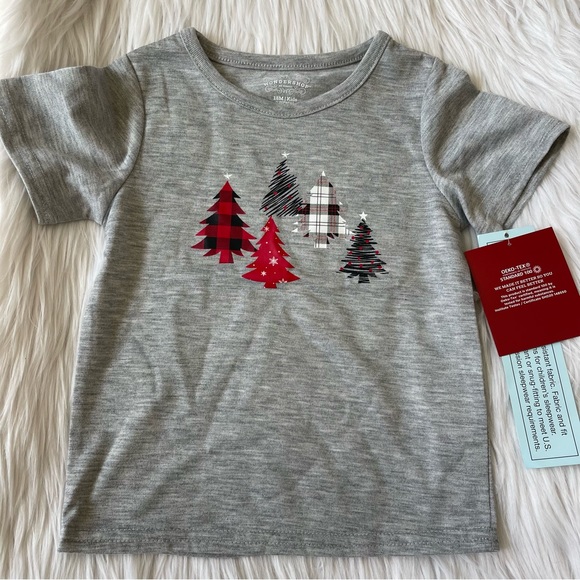 NEW! Wondershop target Christmas trees toddler shirt size 18 months - Picture 1 of 3